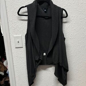 GAP Factory Charcoal Women's Sweater Vest